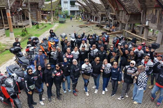 Deklarasi OXI Chapter Makassar Ditutup dengan Touring ke Toraja: 42 Kuda Besi Kukuhkan Semangat Persaudaraan