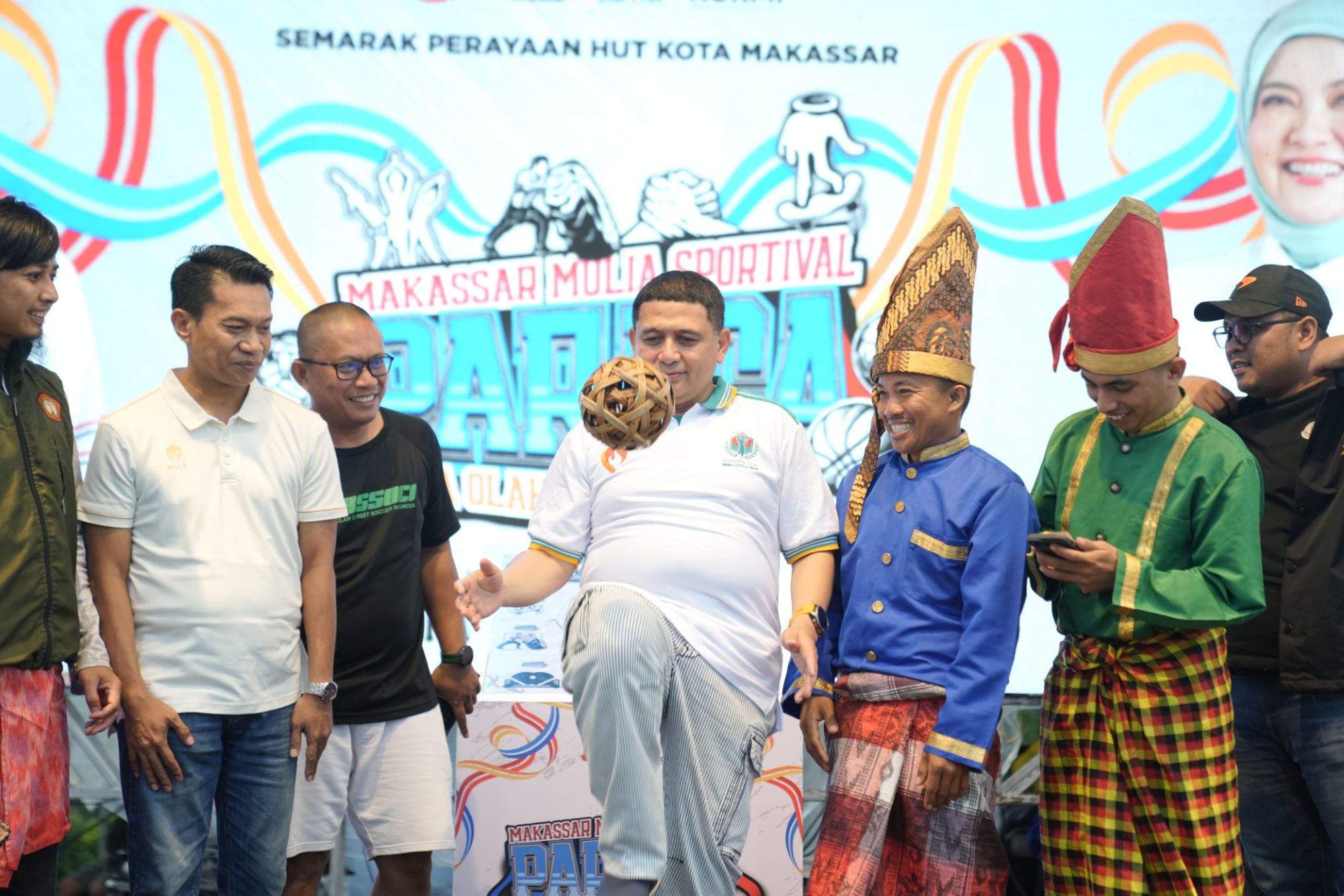 Wali Kota Makassar Buka Mulia Sportival Paraga 2025 Rangkaian HUT Kota ke-418