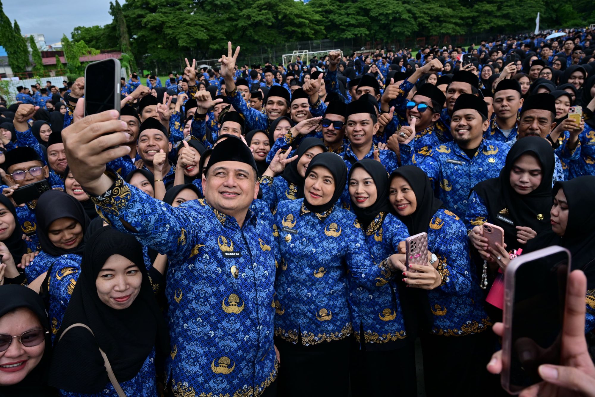 Munafri–Aliyah Tegaskan Komitmen Penguatan SDM, 6.607 Honorer Naik Status Jadi PPPK Paruh Waktu