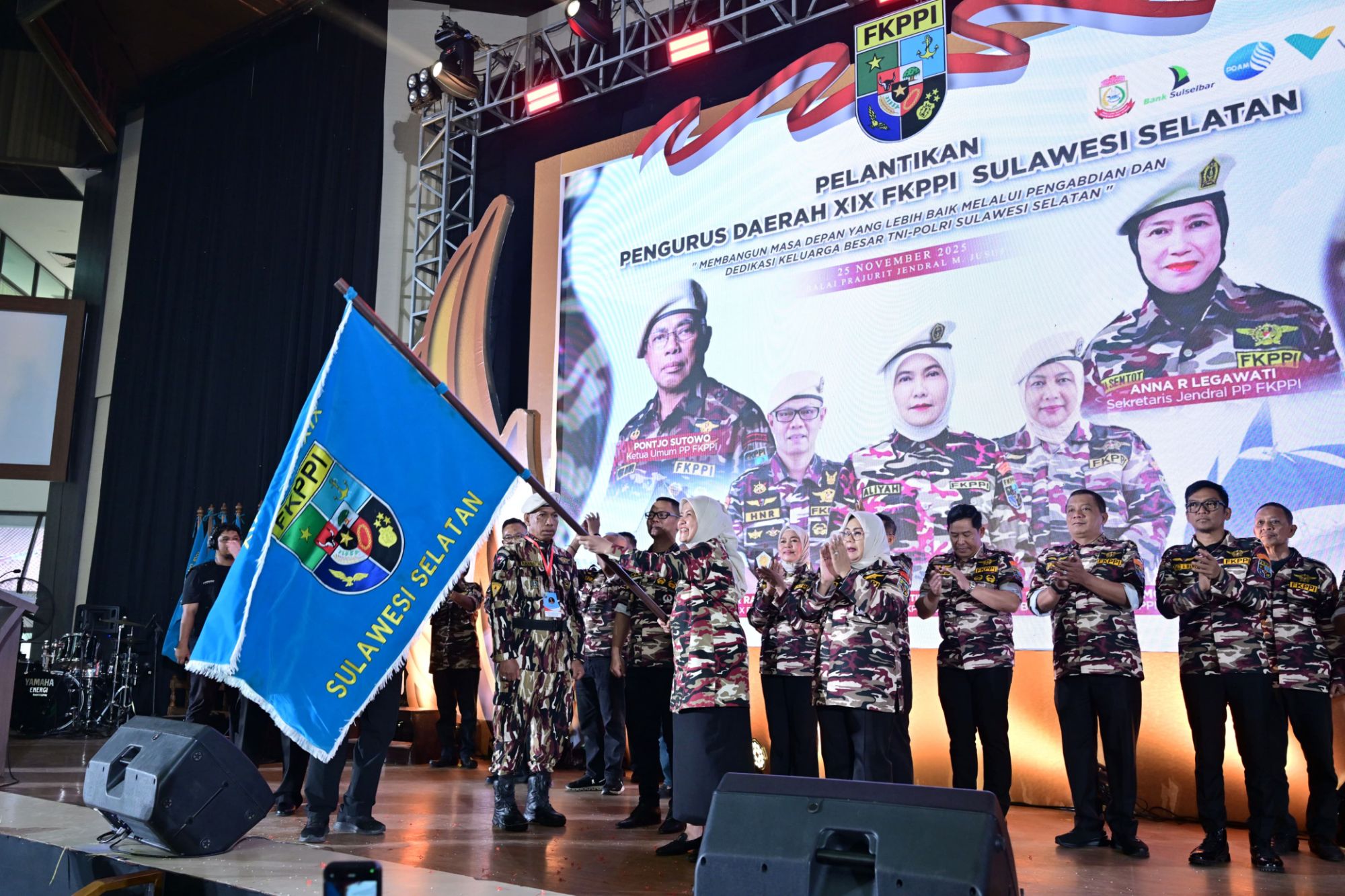 Aliyah Mustika Ilham Resmi Pimpin FKPPI Sulsel 2025–2030