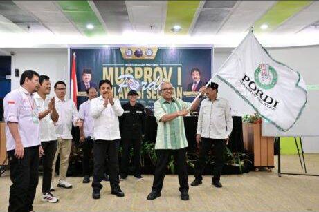 IAS Resmi Nahkodai PORDI Sulsel Periode 2026–2029